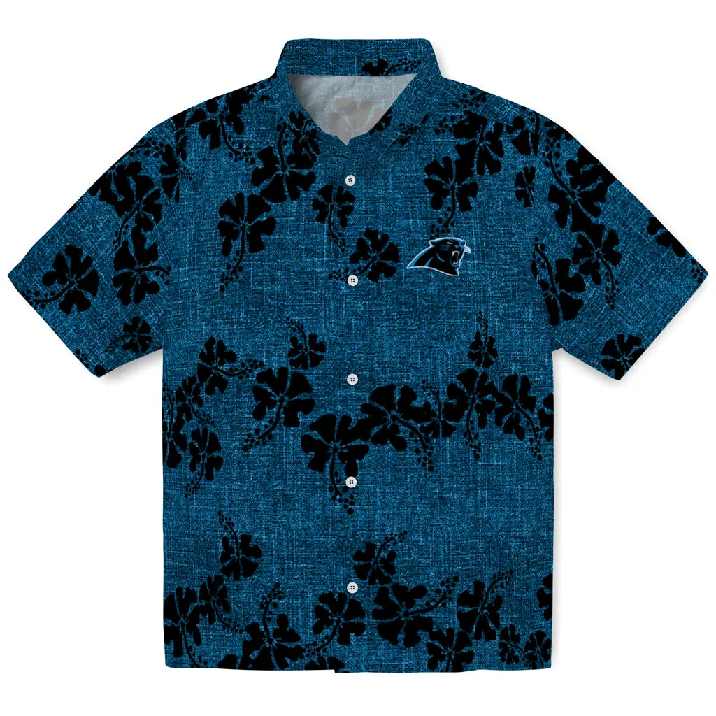 Carolina Panthers Hawaiian Shirt - 50th State Flower | Moonbestprint