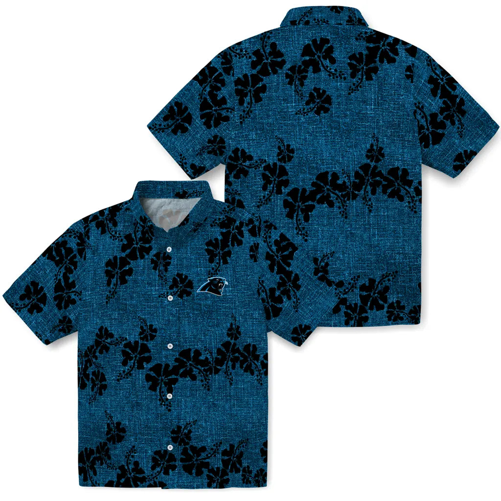 Carolina Panthers Hawaiian Shirt - 50th State Flower | Moonbestprint