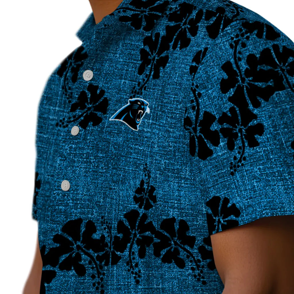 Carolina Panthers Hawaiian Shirt - 50th State Flower | Moonbestprint