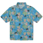 Carolina Panthers Hawaiian Shirt - Anthurium Overlay | Moonbestprint