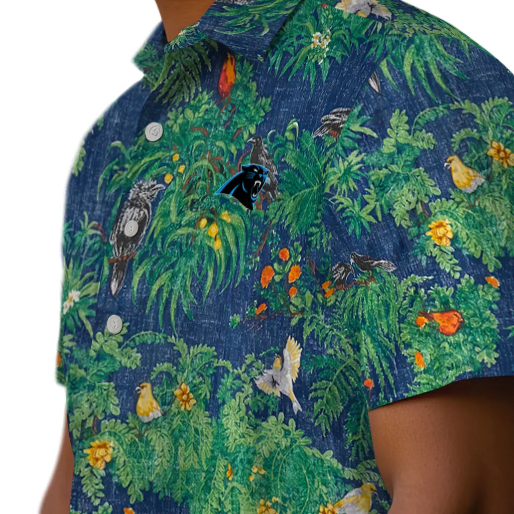 Carolina Panthers Hawaiian Shirt - Bird Canopy | Moonbestprint