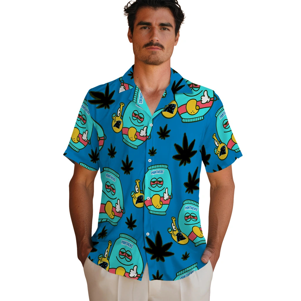 Carolina Panthers Hawaiian Shirt - Chill Vibe | Moonbestprint
