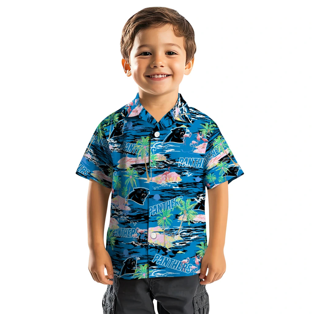 Carolina Panthers Flamingo Retreat 2026 Hawaiian Shirt – Moonbestprint