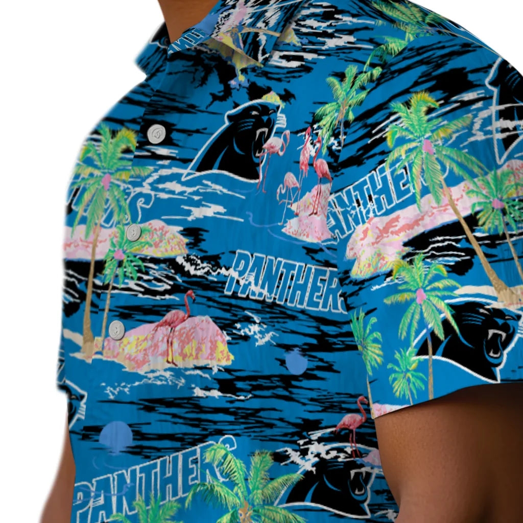Carolina Panthers Flamingo Retreat 2026 Hawaiian Shirt – Moonbestprint