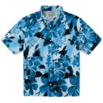 Carolina Panthers Hawaiian Shirt - Hibiscus Arrangement | Moonbestprint