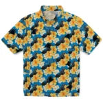 Carolina Panthers Hawaiian Shirt - Hibiscus Tropics | Moonbestprint