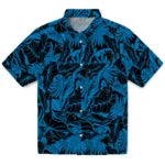 Carolina Panthers Hawaiian Shirt - Monstera Layer | Moonbestprint
