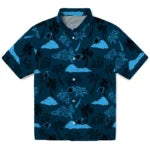 Carolina Panthers Hawaiian Shirt - Palm And Clouds | Moonbestprint