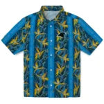 Carolina Panthers Hawaiian Shirt - Paradise Vines | Moonbestprint