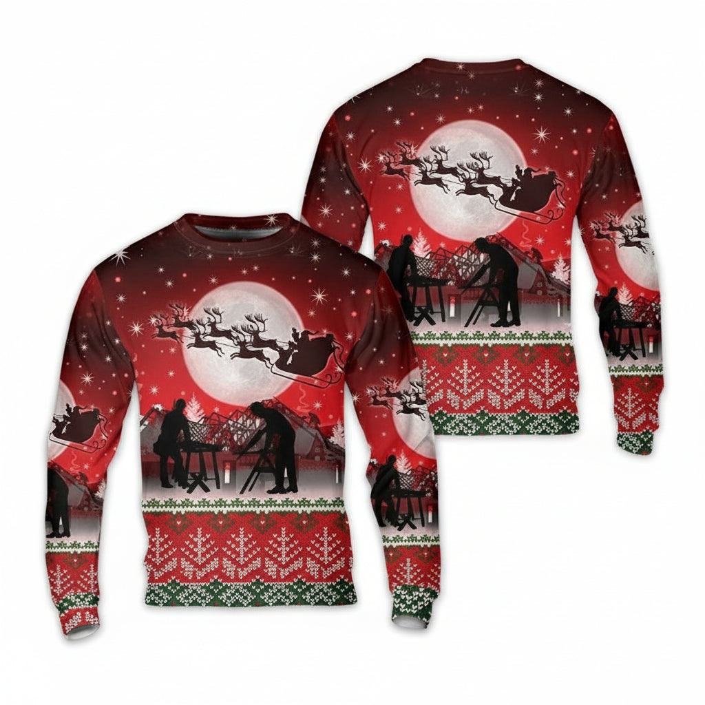 Carpenter Christmas Sweater 3D ? Usalast