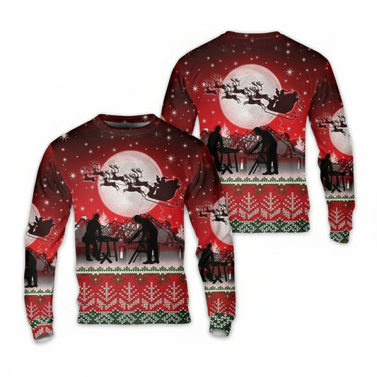 Carpenter Christmas Sweater 3D ? Usalast