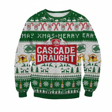 Cascade Draught Beer Ugly Christmas Sweater 2022 ? Usalast