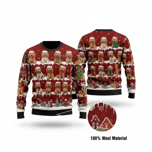 Cavoodle Dog Ugly Christmas Sweater 2022 ? Usalast