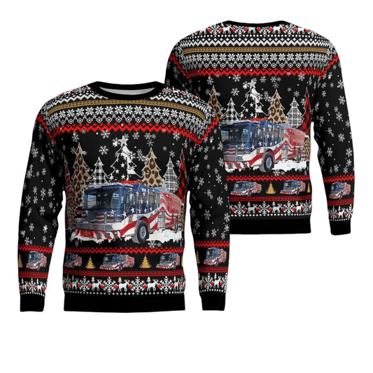 Central County Fire Rescue Missouri AOP Sweater ? LM81 ? Usalast