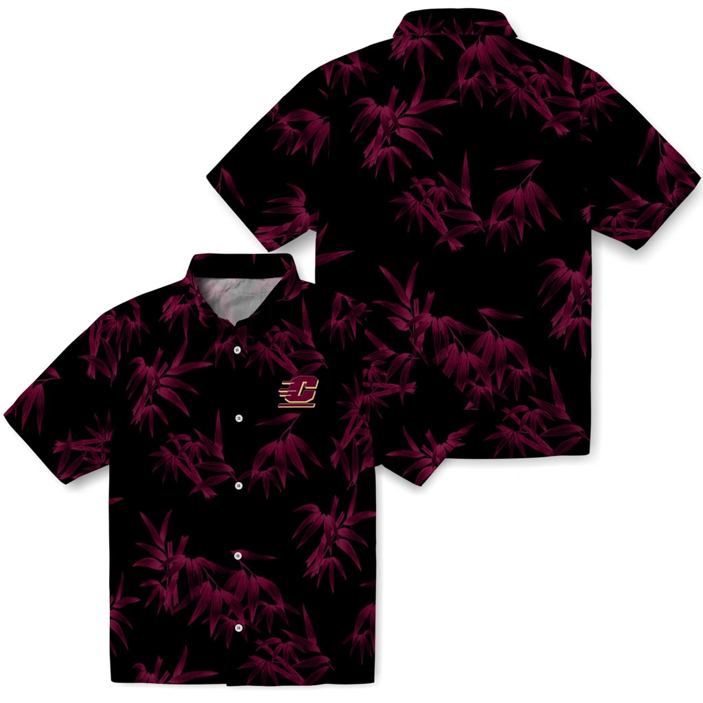 Central Michigan Chippewas Hawaiian Shirt - Bamboo Branches | Moonbestprint