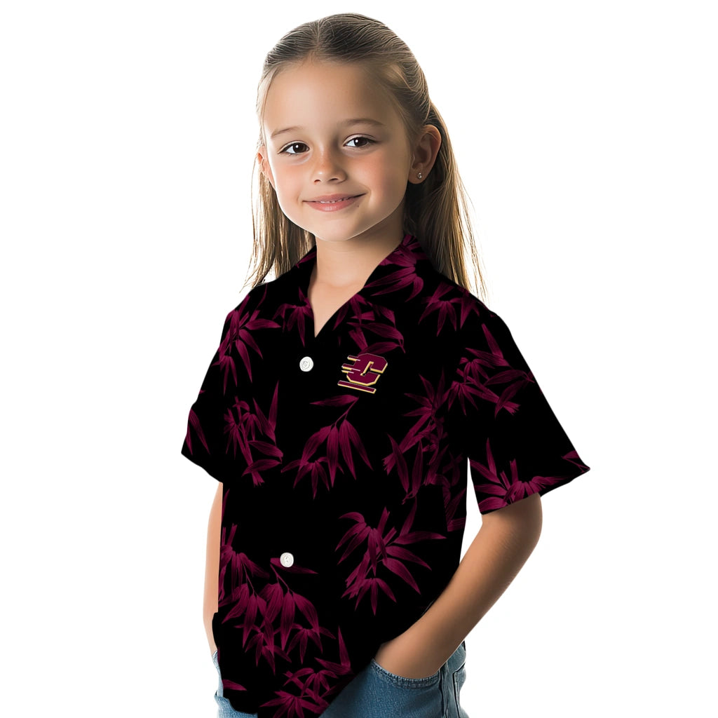 Central Michigan Chippewas Hawaiian Shirt - Bamboo Branches | Moonbestprint