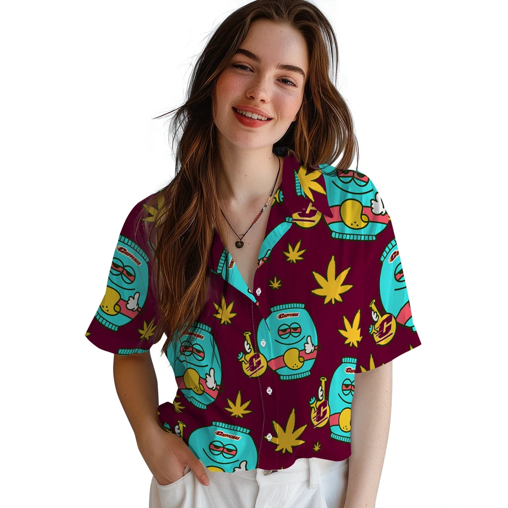 Central Michigan Chippewas Hawaiian Shirt - Chill Vibe | Moonbestprint