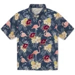 Central Michigan Chippewas Hawaiian Shirt - Flamingo Hibiscus | Moonbestprint
