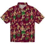 Central Michigan Chippewas Hawaiian Shirt - Hawaiian Girls Design | Moonbestprint