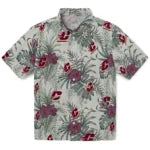 Central Michigan Chippewas Hawaiian Shirt - Hibiscus Designs | Moonbestprint