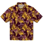Central Michigan Chippewas Hawaiian Shirt - Hibiscus Exotic | Moonbestprint