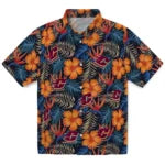 Central Michigan Chippewas Hawaiian Shirt - Hibiscus Foliage | Moonbestprint
