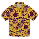 Central Michigan Chippewas Hawaiian Shirt - Palm Sunset | Moonbestprint