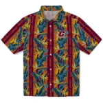 Central Michigan Chippewas Hawaiian Shirt - Paradise Vines | Moonbestprint