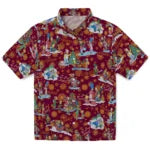 Central Michigan Chippewas Hawaiian Shirt - Simpsons Christmas | Moonbestprint