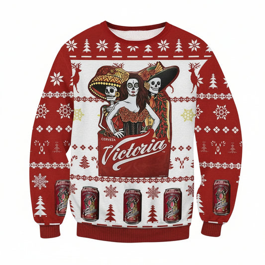 Cerveza Victoria Mexican Lager Ugly Christmas Sweater 2022 ? Usalast