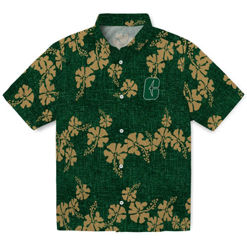 Charlotte 49ers Hawaiian Shirt - 50th State Flower | Moonbestprint