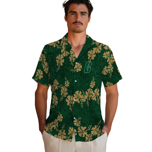 Charlotte 49ers Hawaiian Shirt - 50th State Flower | Moonbestprint