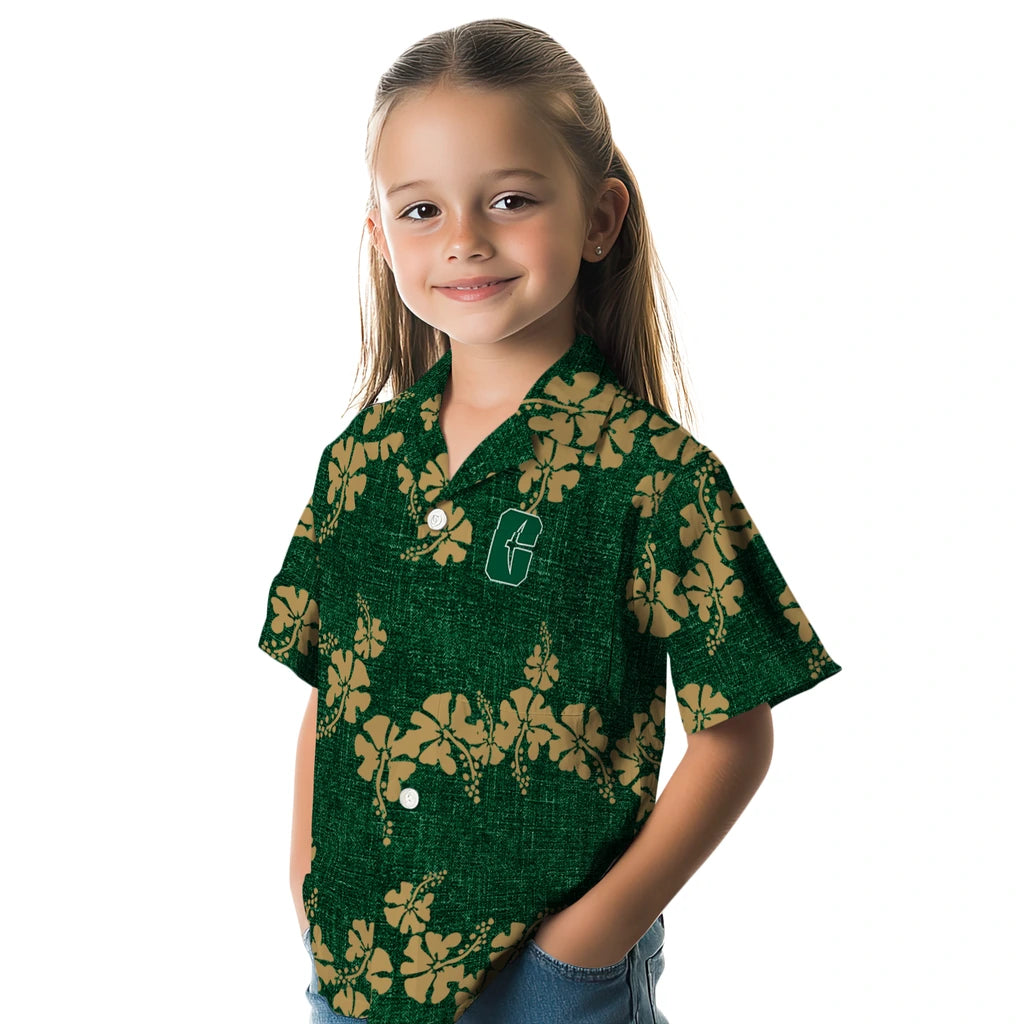 Charlotte 49ers Hawaiian Shirt - 50th State Flower | Moonbestprint