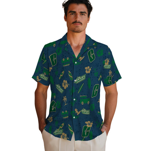 Charlotte 49ers Hawaiian Shirt - Beach Vibe | Moonbestprint