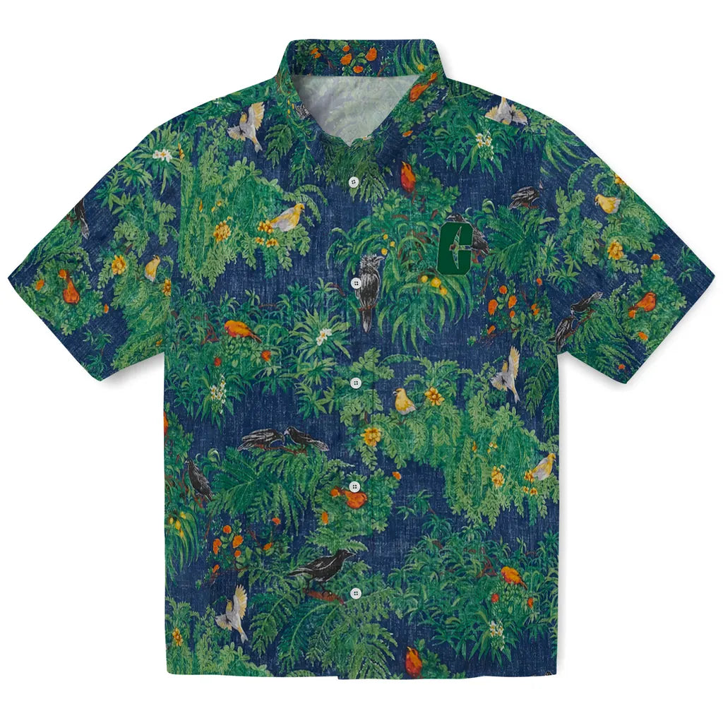 Charlotte 49ers Hawaiian Shirt - Bird Canopy | Moonbestprint
