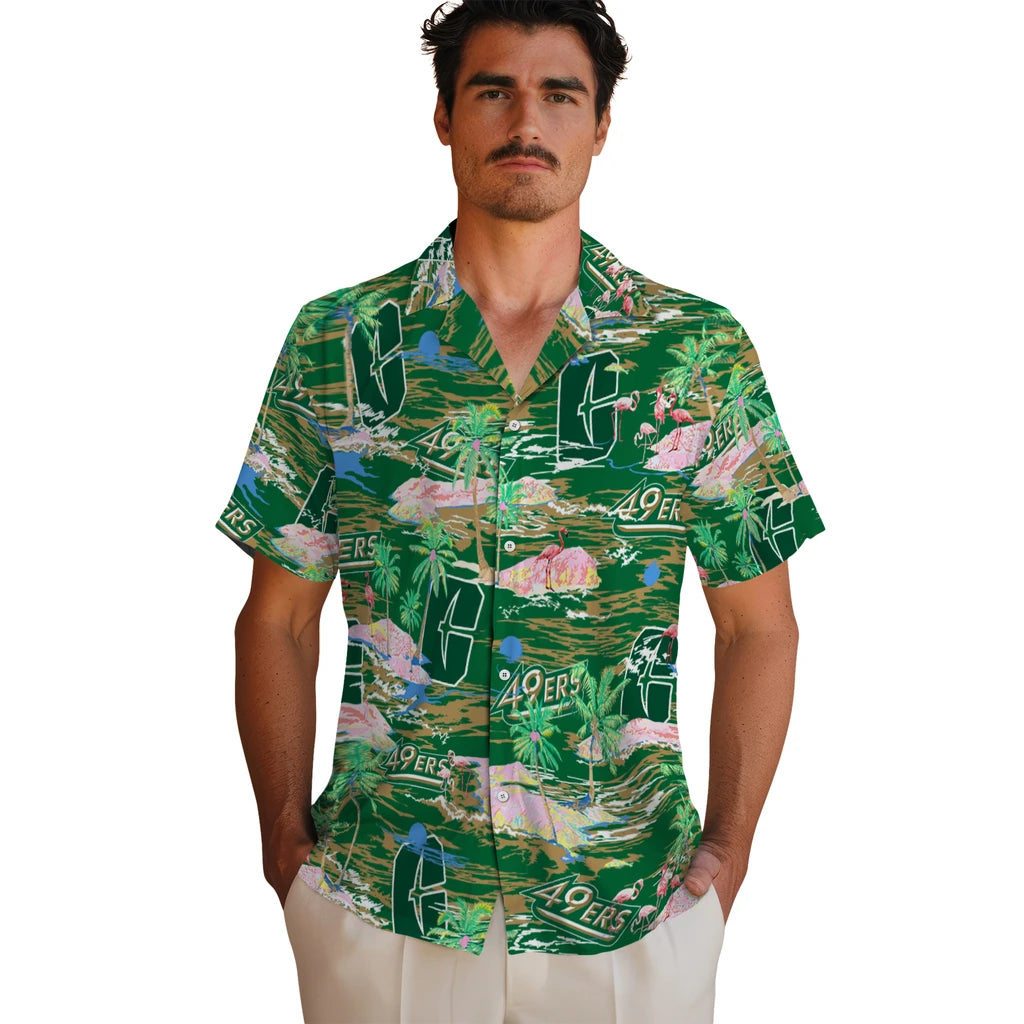 Charlotte 49ers Flamingo Retreat 2026 Hawaiian Shirt – Moonbestprint
