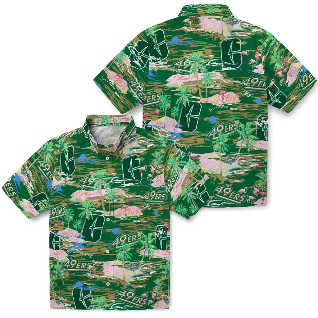 Charlotte 49ers Flamingo Retreat 2026 Hawaiian Shirt – Moonbestprint