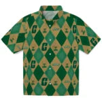 Charlotte 49ers Hawaiian Shirt - Golfing Plaid | Moonbestprint
