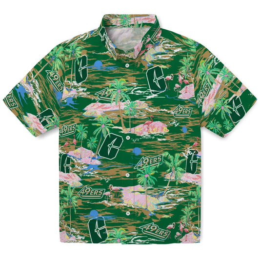Charlotte 49ers Hawaiian Shirt - Hawaii Island | Moonbestprint