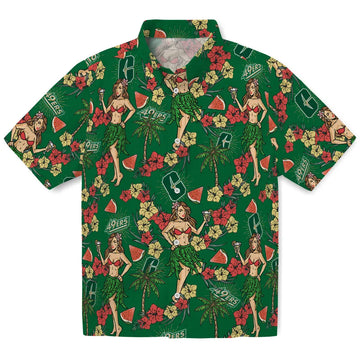 Charlotte 49ers Hawaiian Shirt - Hawaiian Girls Design | Moonbestprint