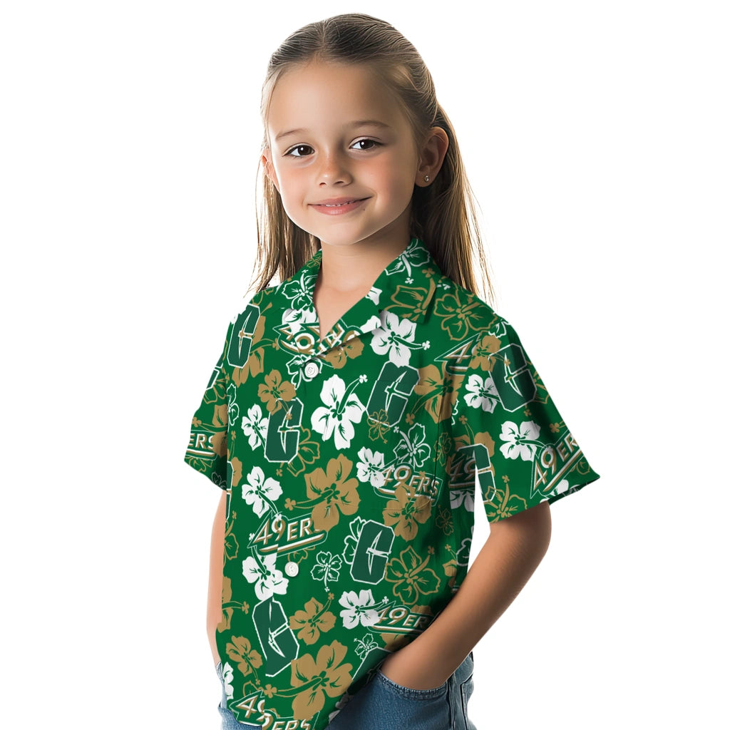 Charlotte 49ers Hibiscus Bloom Hawaiian Shirt – Moonbestprint