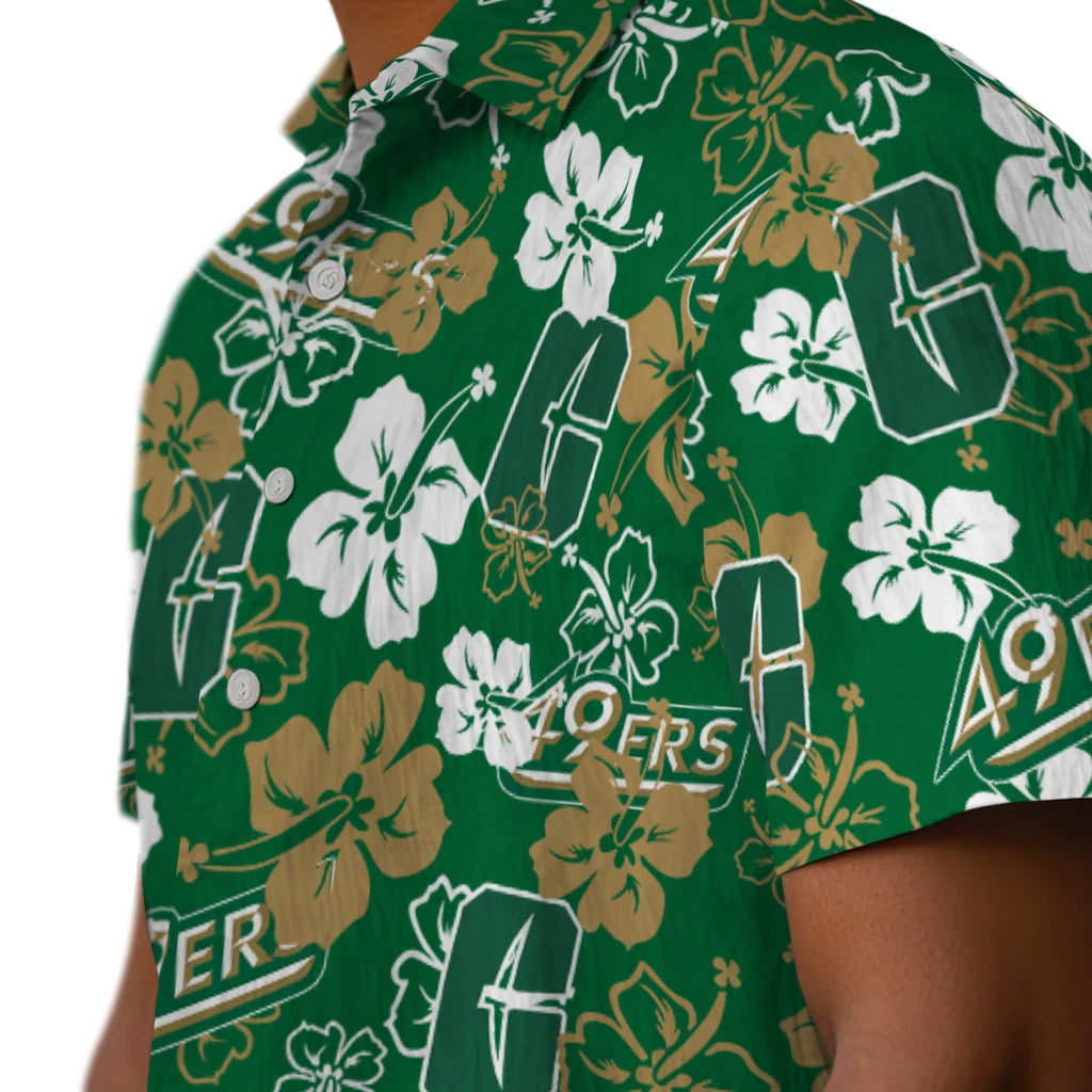 Charlotte 49ers Hibiscus Bloom Hawaiian Shirt – Moonbestprint