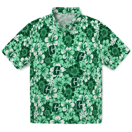 Charlotte 49ers Hawaiian Shirt - Hibiscus Blooms | Moonbestprint