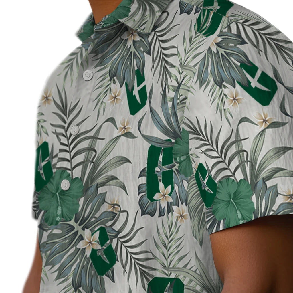 Charlotte 49ers Hawaiian Shirt - Hibiscus Designs | Moonbestprint