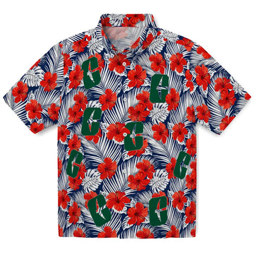 Charlotte 49ers Hawaiian Shirt - Hibiscus Fiesta | Moonbestprint