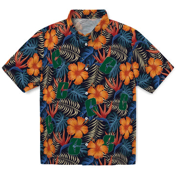 Charlotte 49ers Hawaiian Shirt - Hibiscus Foliage | Moonbestprint