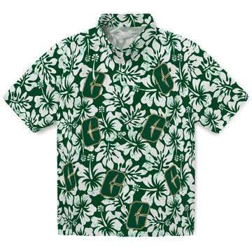 Charlotte 49ers Hawaiian Shirt - Hibiscus Motif | Moonbestprint