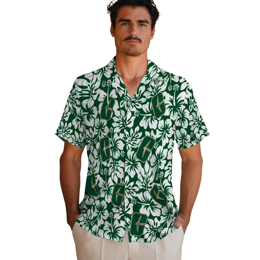 Charlotte 49ers Hawaiian Shirt - Hibiscus Motif | Moonbestprint
