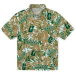 Charlotte 49ers Hawaiian Shirt - Hibiscus Overlay | Moonbestprint