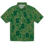 Charlotte 49ers Hawaiian Shirt - Leaf Outline | Moonbestprint